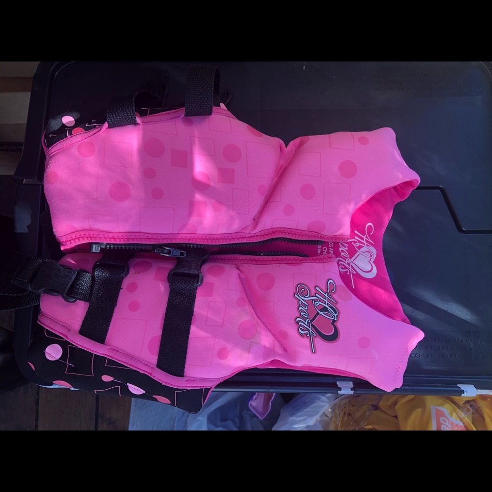 Kids swim float vest